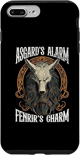 Vista 22 de iPhone SE (2020) / 7 / 8 Fenrir Wolf Viking Scandinavian Pride Norsemen Odins Wolf Case