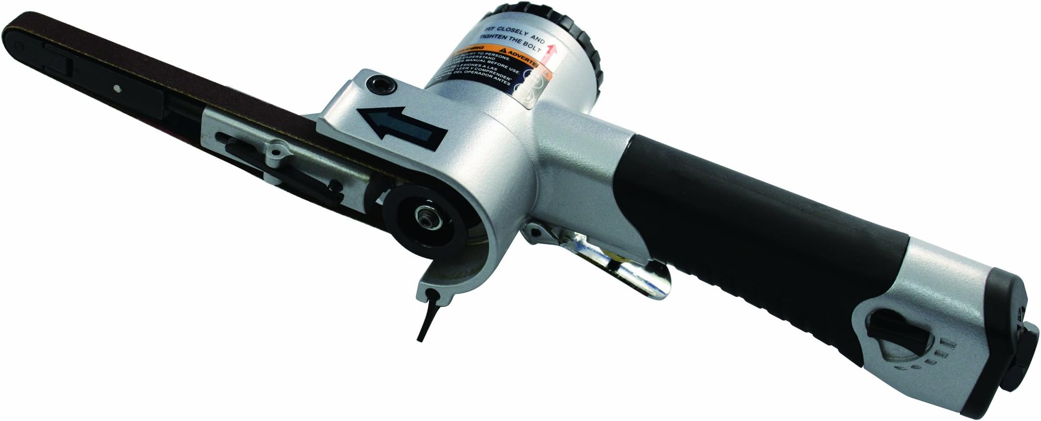 Astro Tools 3036 Air Belt Sander (3/8" x 13") with 3pc Belts (#40, #60 & #80)