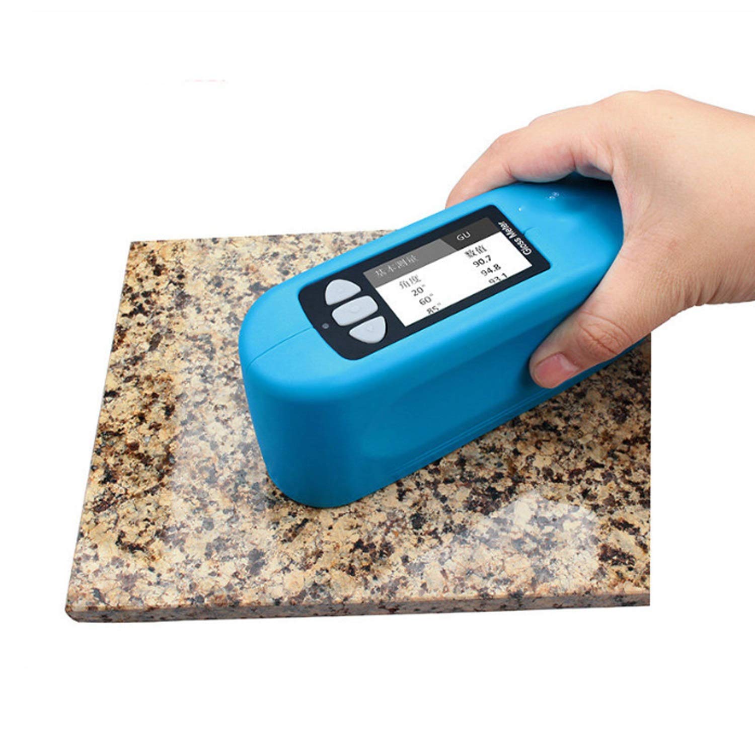 WG60A Precision Gloss Gloss Meter 60 stopni dla Granitowe Podłogi Glossmeter Kąt 0-1000 GU Pojedynczy połysk z USB Kolorymetr laboratoryjny