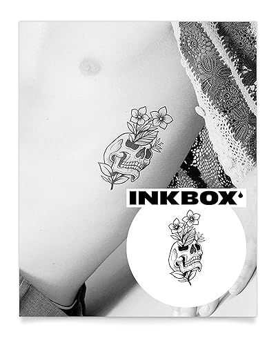 Miniatura 9 de Inkbox Tatuajes temporales, tatuaje semipermanente, un tatuaje de alta calidad, fácil de larga duración, resistente al agua con tinta For Now  Dura