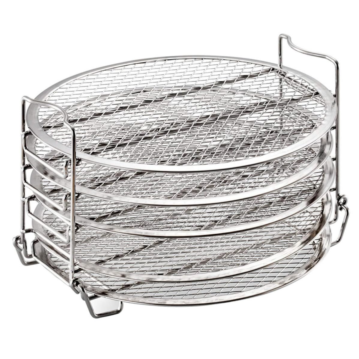 Étagère acier inoxydable air fryer accessoire durable haut de gamme