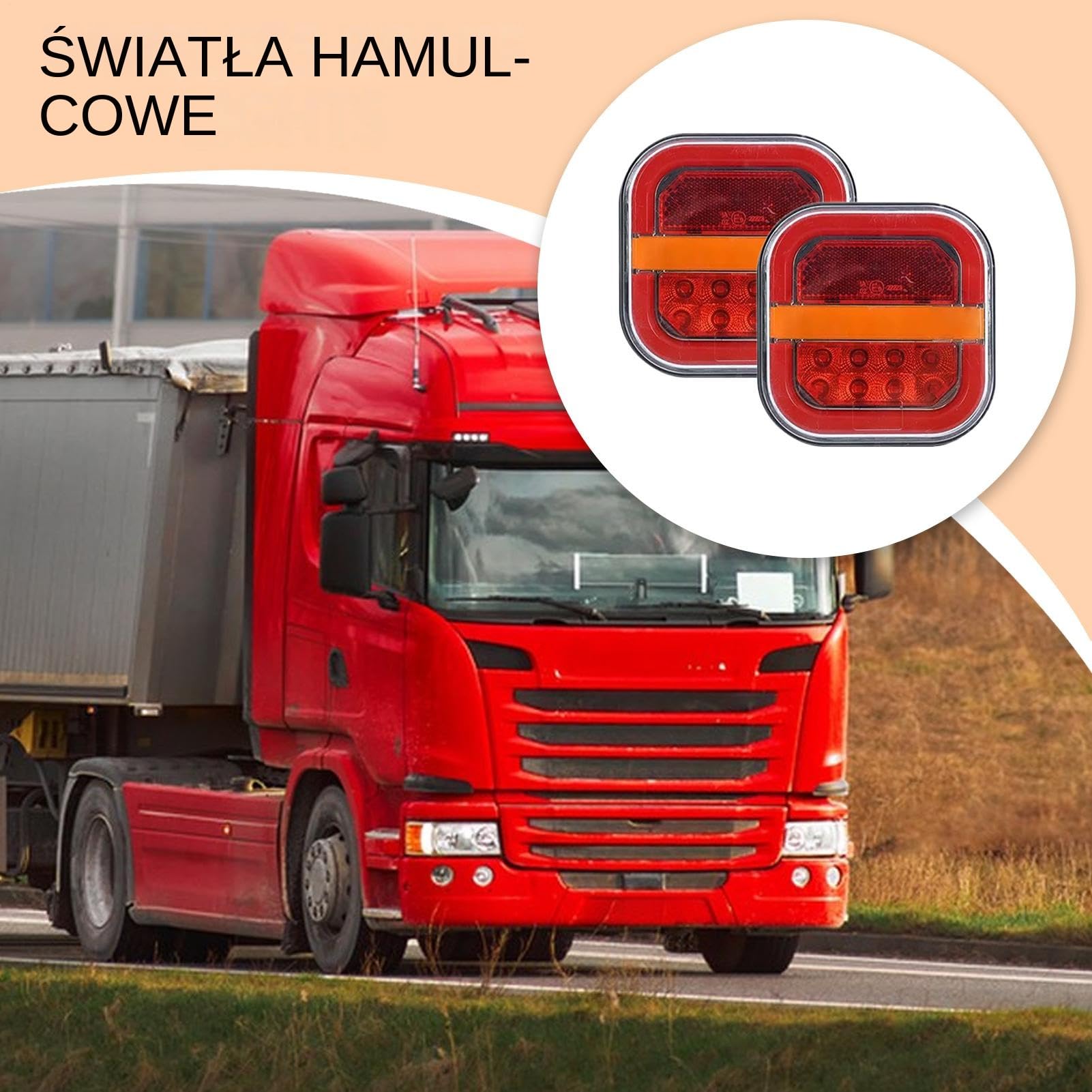 Światła Tylne LED Do Przyczep Lampa Tylna Do Holowania