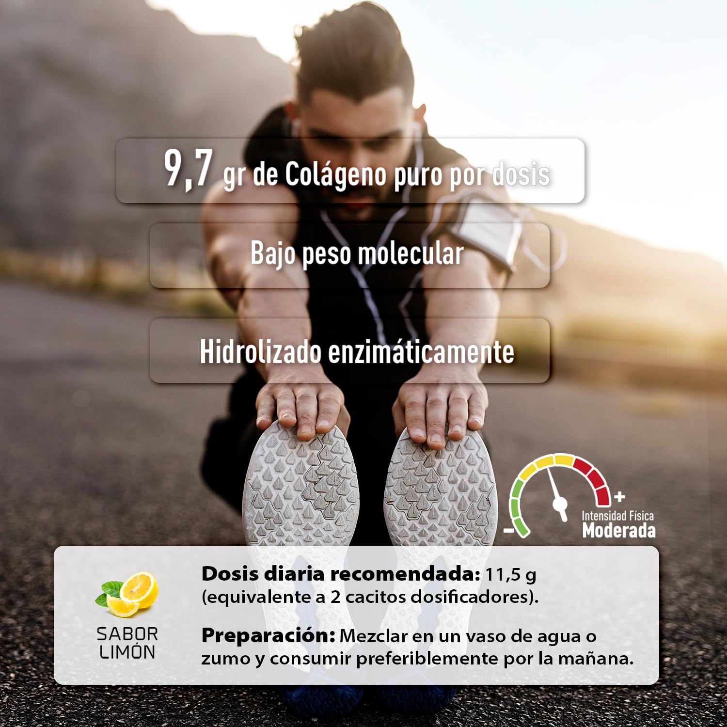 Colageno Drasanvi Collmar Hidrolizado Marino Con Acido Hialuronico Magnesio | Cuida Cartilagos, Huesos Y Piel, Con Vitamina C Natural - Colageno Marino Hidrolizado En Polvo Sabor Limon, Pack 3x300 G