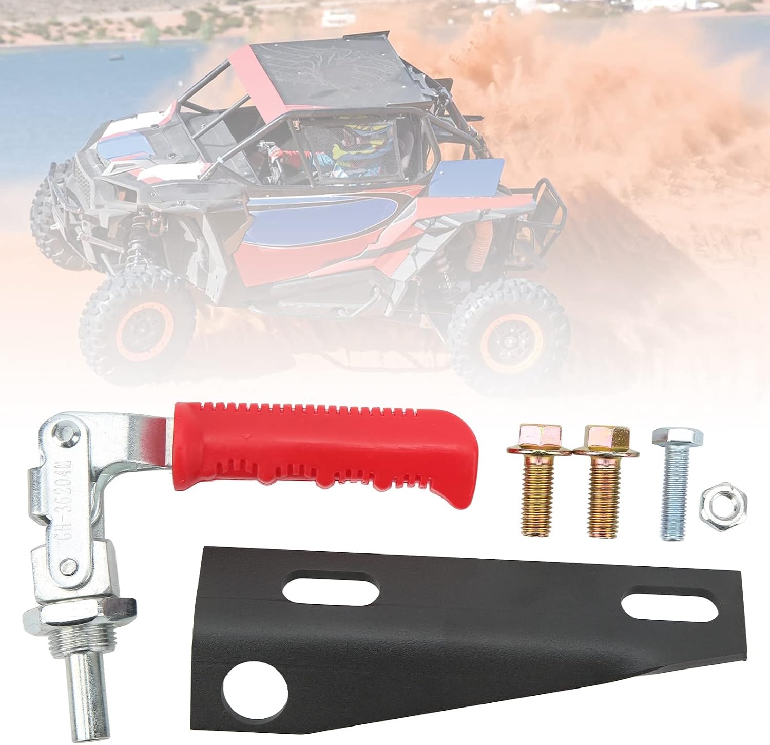Power Steering Parking Brake Kit,Parking Brake Kit Assembly,Replacement Lockable Parking Brake Kit with 2015-2019 Polaris RZR 900 900S XP 1000 XP4 1000