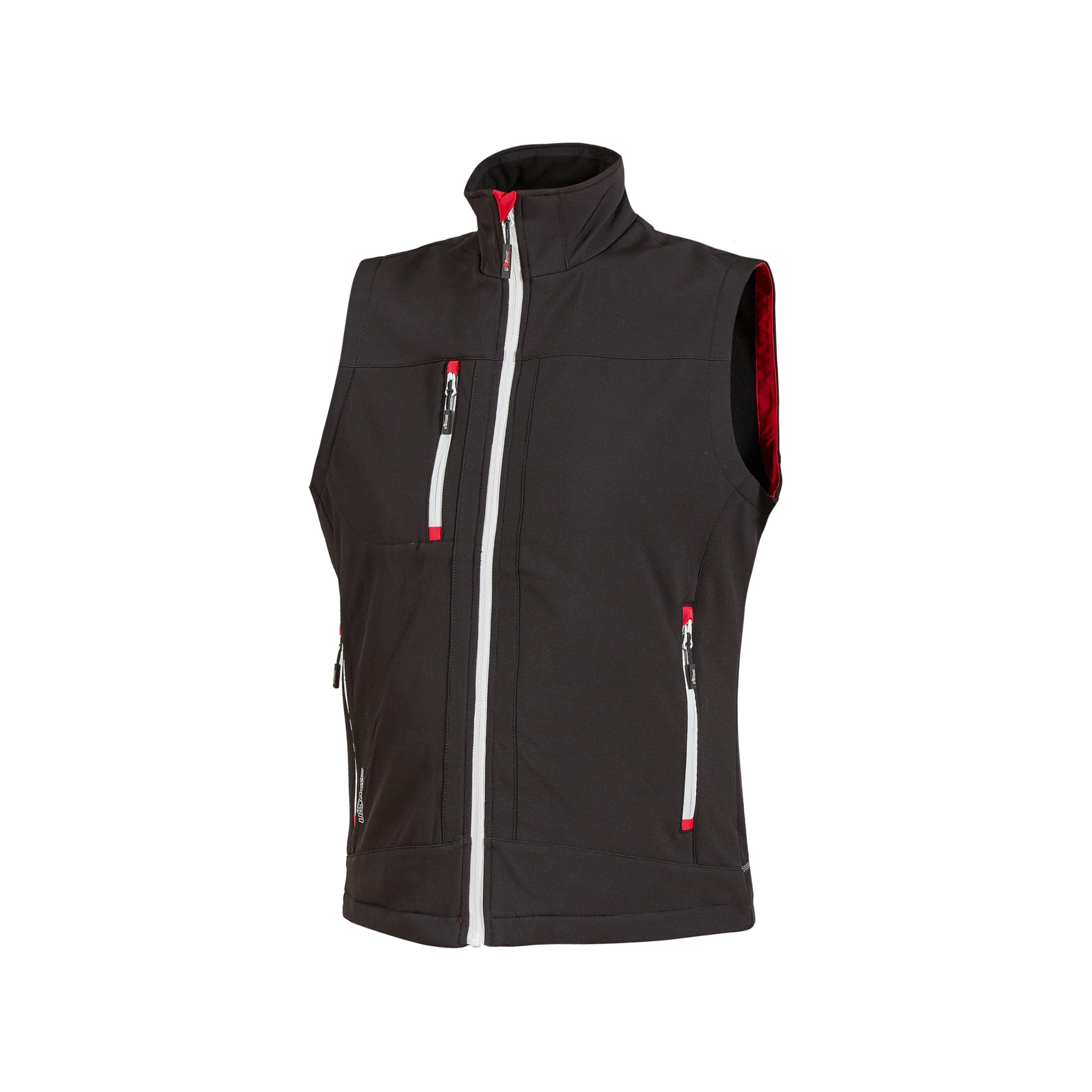 U-Power - Gilet de travail sans manches noir Stretch CLIMB