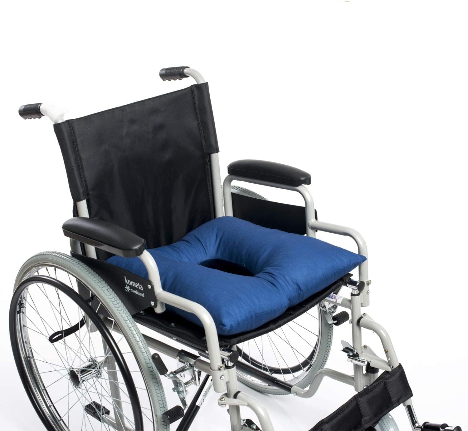 Cuscino Antidecubito TAKImed In Fibra Cava - Foro Centrale, Per Carrozzina E Sedie, 42x42 Cm