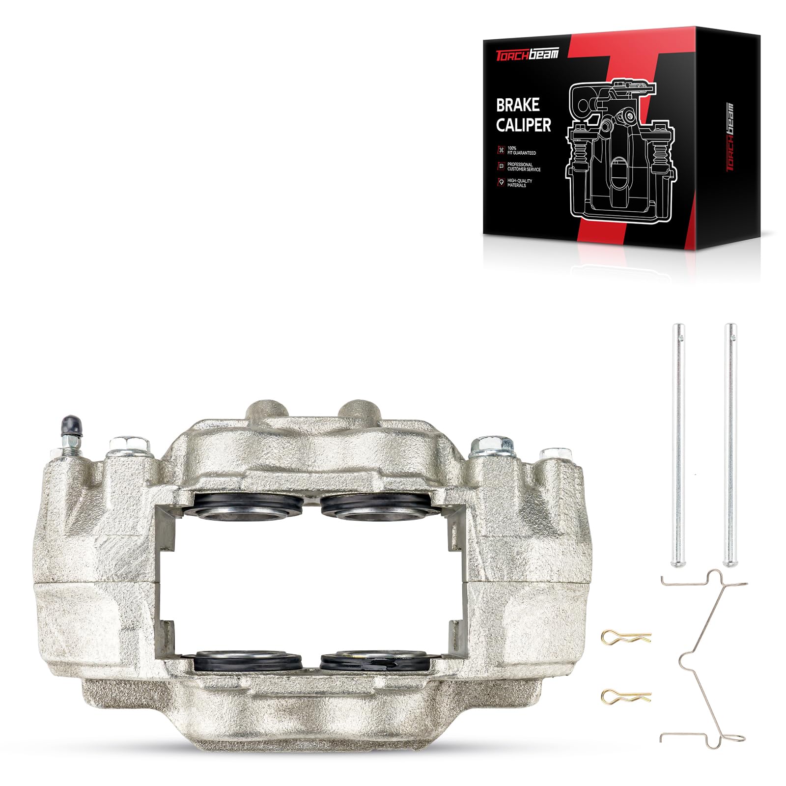 Torchbeam Brake Caliper For Toyota Front Right Passenger Side for 2000-2006 Tundra, 2001-2007 Sequoia, Front left Driver Side for 2003-2005 4Runner, Disc Brake Caliper Assembly with Bracket # 192713