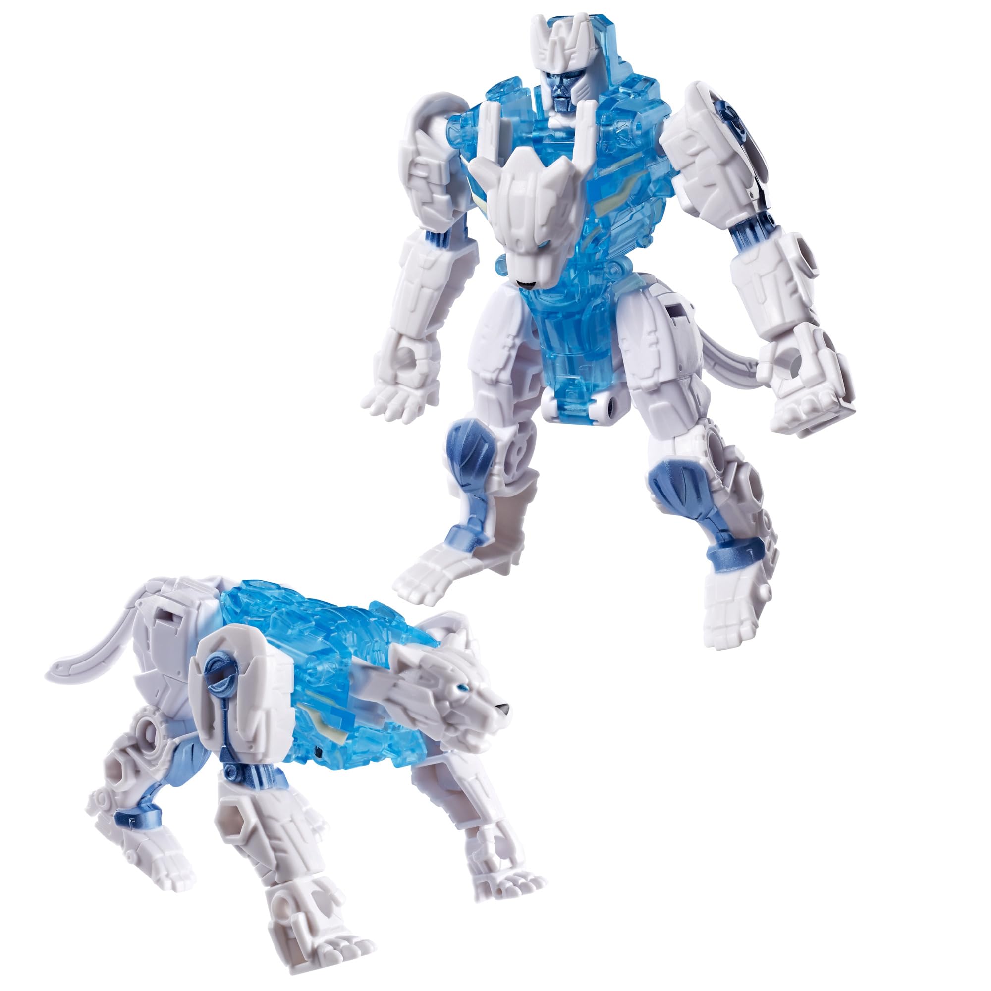 Transformers CYBERWORLD Cheetor Cyber Changers Energon Surge | 4-Inch Action Figure | Quick Change to Beast Mode | Robot Toys for Kids 6+