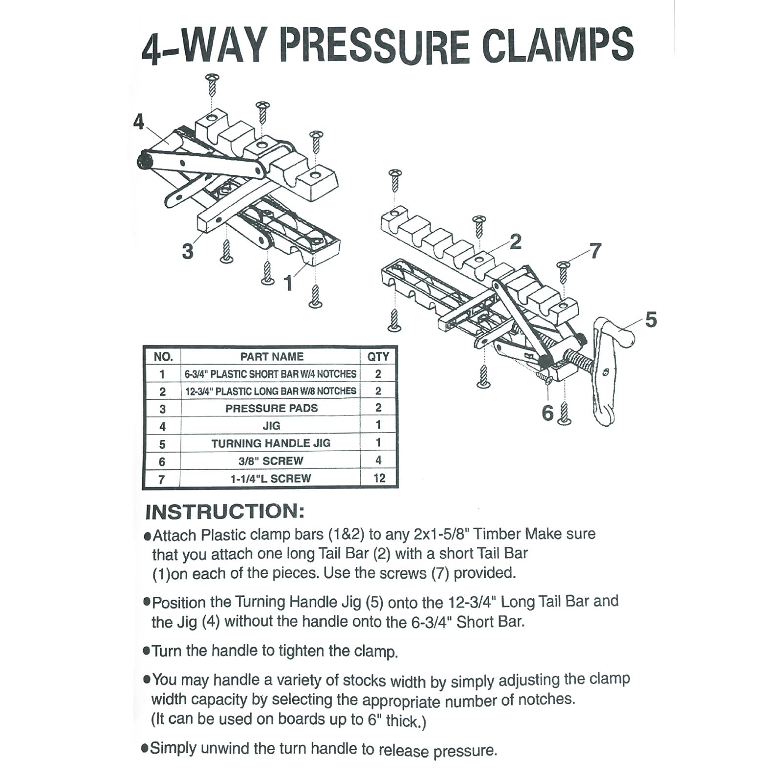 Woodworking Supply - Pinzas de presión de 4 vías para sujetar la presión de la placa en cuatro direcciones para carpintería, muebles, accesorios de carpintería