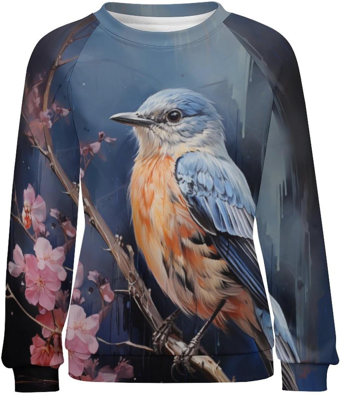 Fox Sweater Women Pullover Oversized Crewneck Long Sleeve Fall Warm Casual Lounge Outdoor Holiday Sweatshirt - Image 4