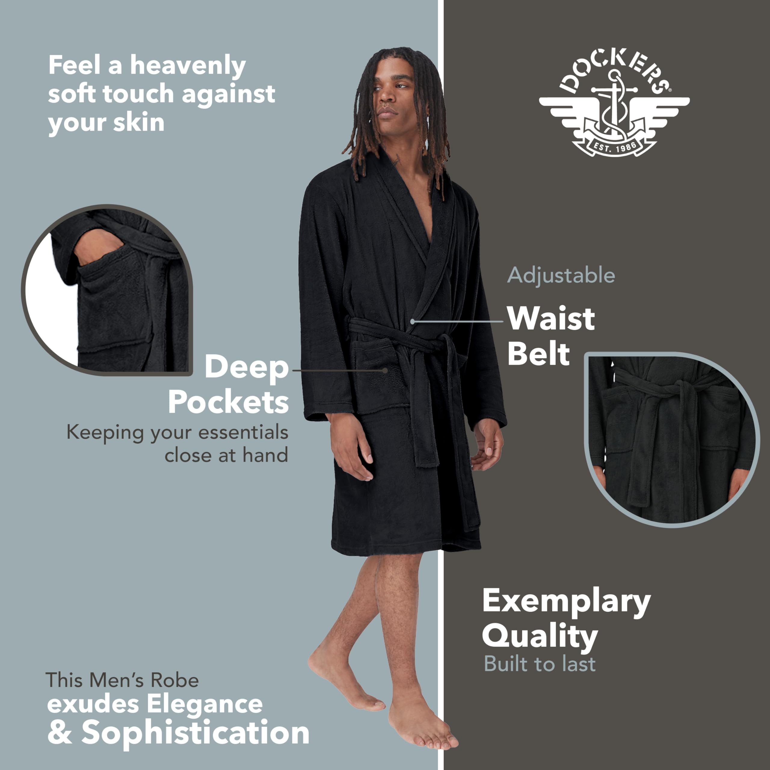 DOCKERS Men Men's Robes