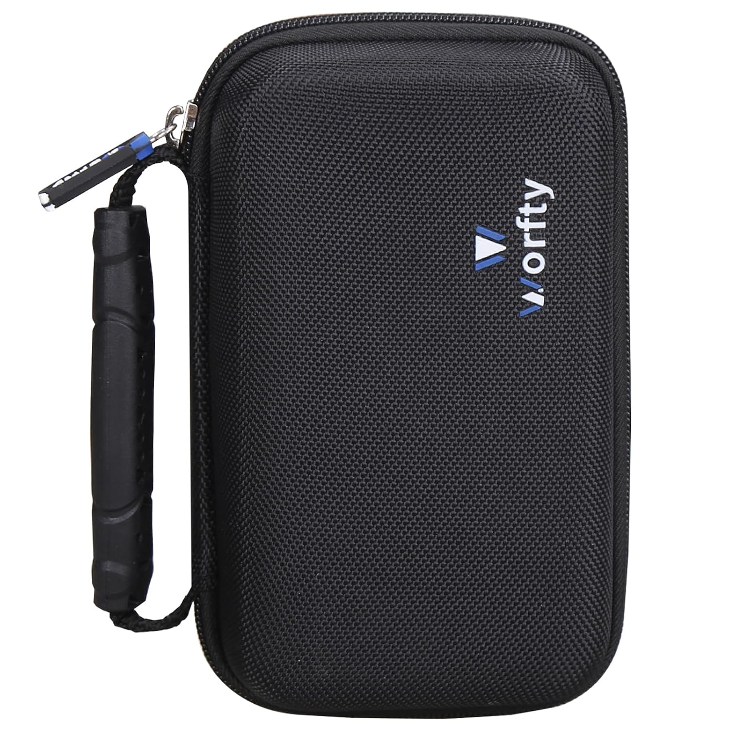 worfty Case for Nintendo GameBoy Advance SP GBA SP Console, Travel Carrying Storage Bag for GBA SP - Holds Charger and 4 Games (Black)