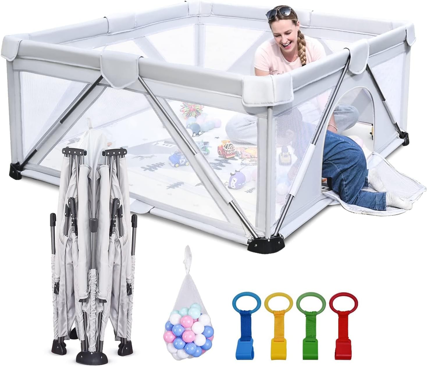 Premium Indoor and Outdoor Baby Playpen Portable