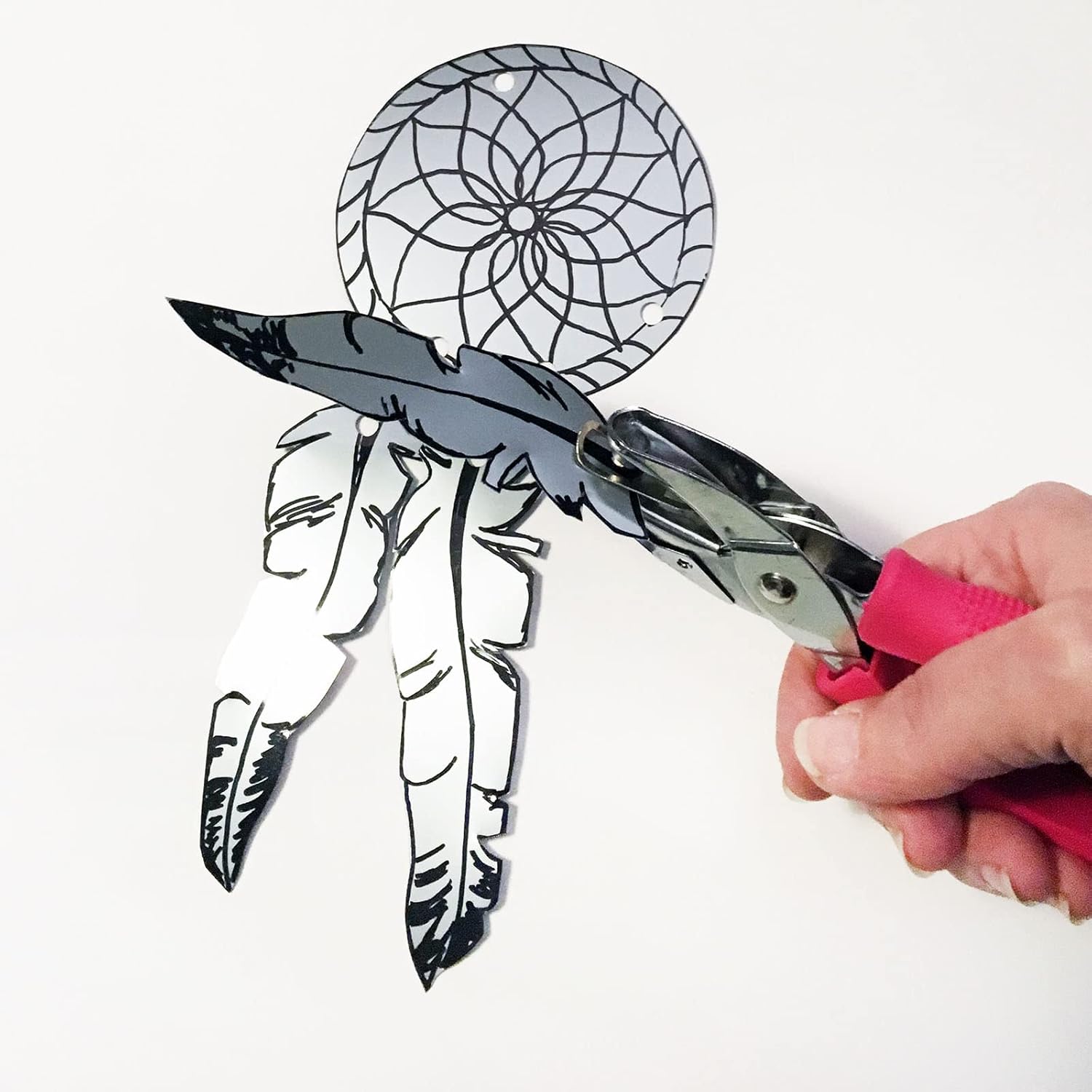 Vaessen Creative Shrink Plastic, Silver, 4 Sheets, 21 x 30 cm, Fun Arts and Crafts Projects for All Ages