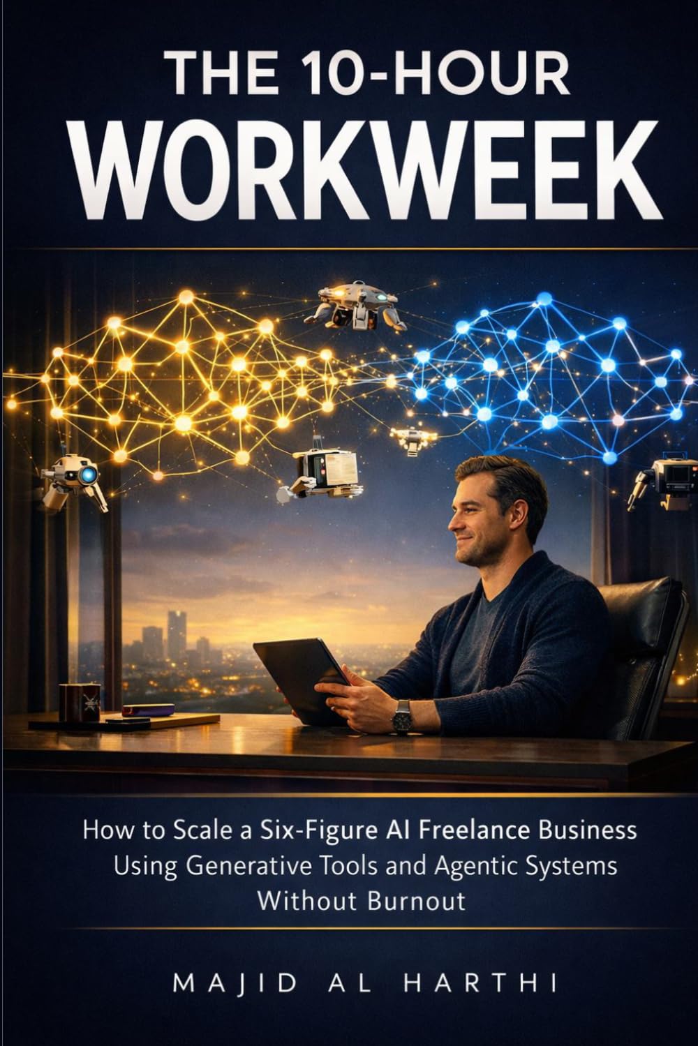 The 10-Hour Workweek: How to Scale a Six-Figure AI Freelance Business Using Generative Tools and Agentic Systems Without Burnout (The AI Side Hustle Blueprint)