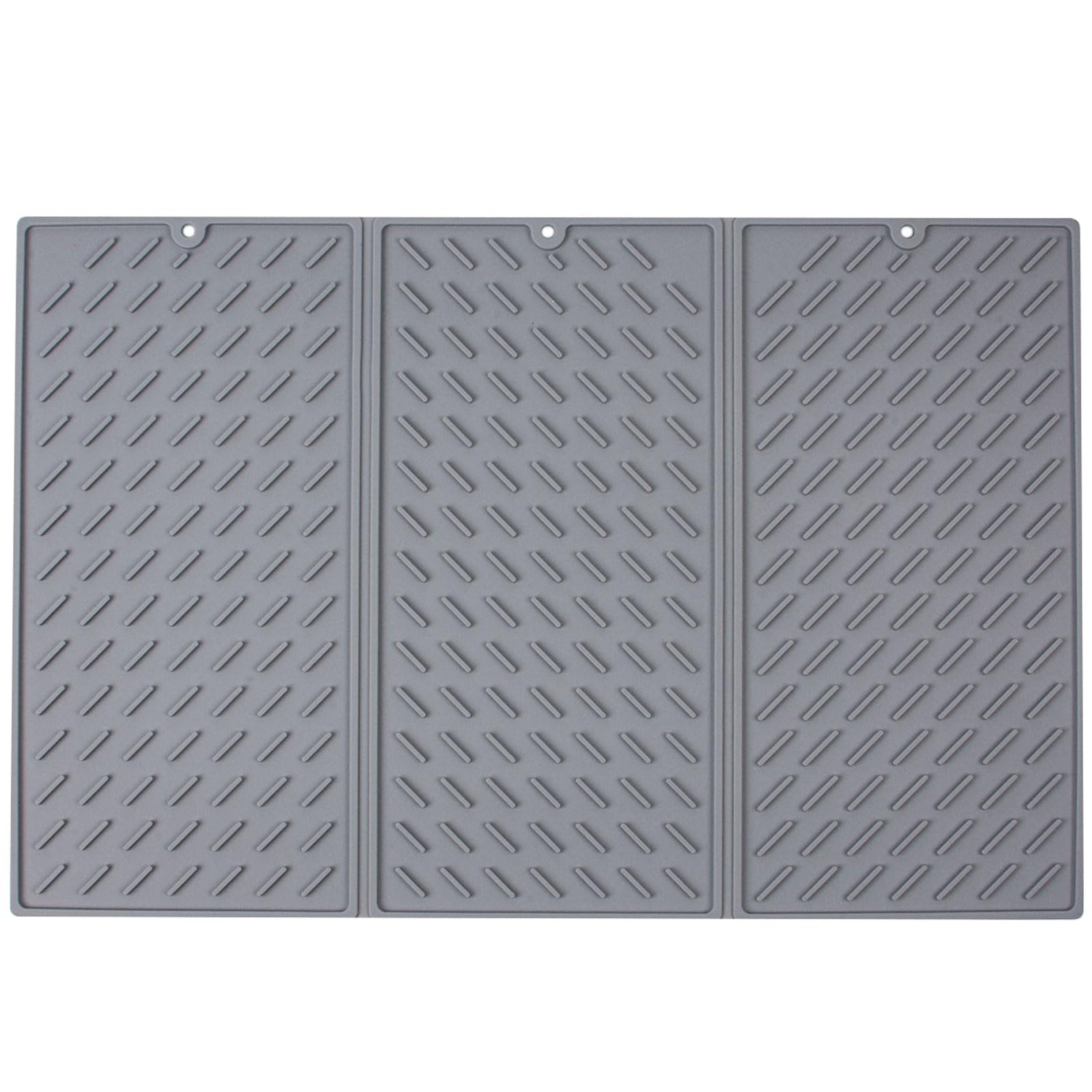 Buxuaaaa Easy to Clean Drainers Drying Mat Foldable Drain Mat Tablewares for Kitchen Enthusiasts Foldable Drying Drain Pad