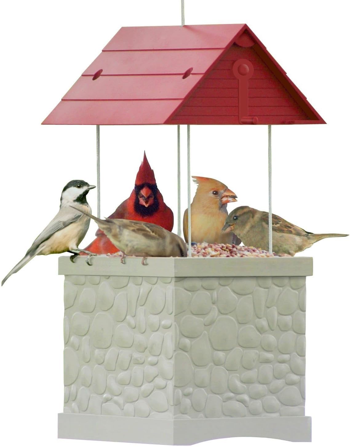 Heath Outdoor Products 2601 Wishing Well 360-Degree Bird Feeder, 5-Pounds