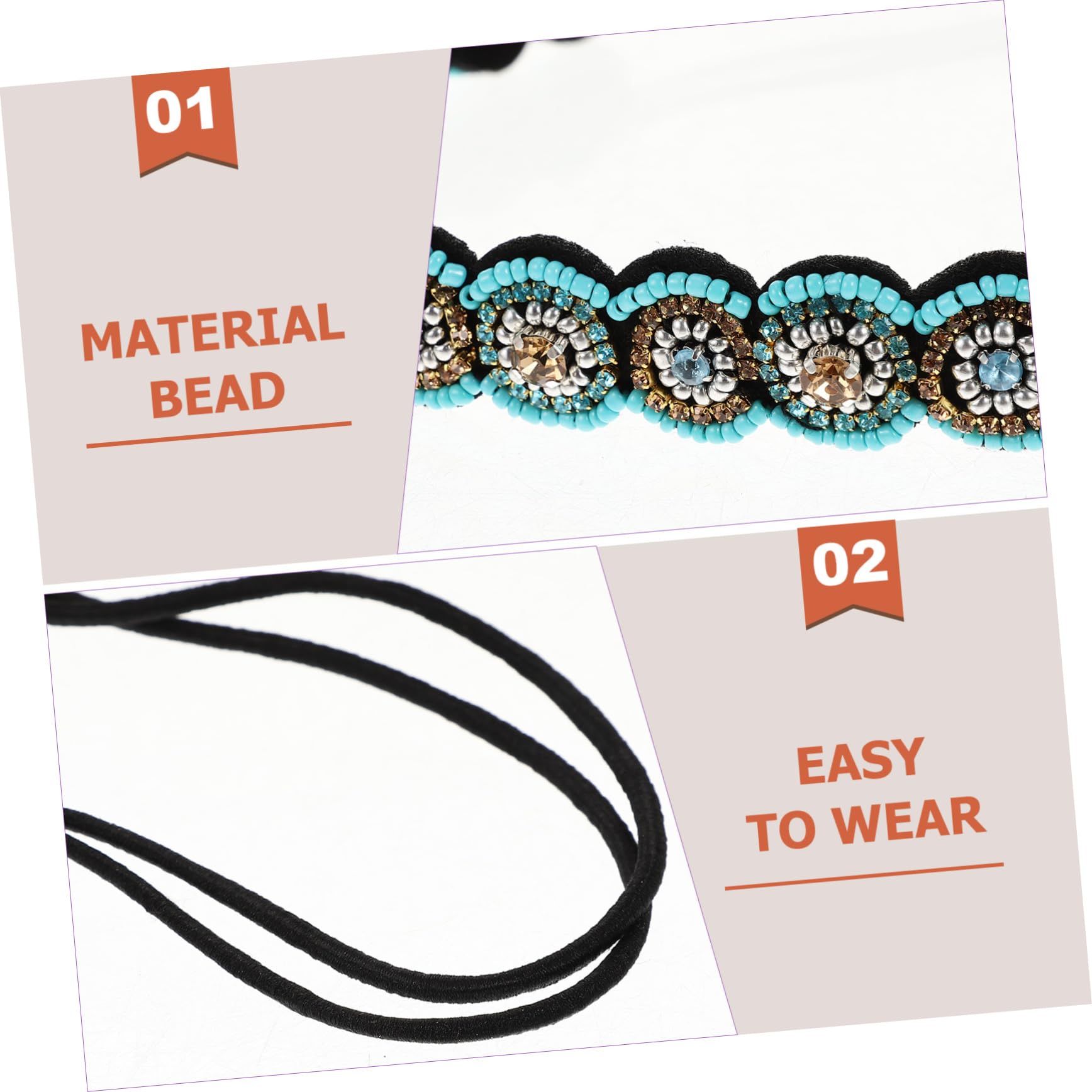 7pezzi Fascia Per Capelli Accessori Per Capelli Delicati Fascia Elastica Da Donna Modelli