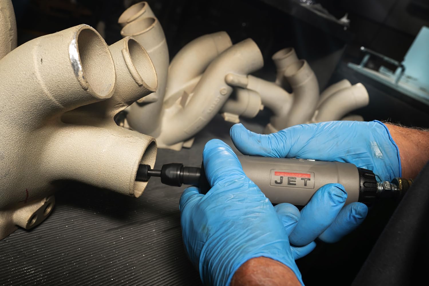 JET 1/4-Inch Straight Composite Die Grinder, 22000 RPM (Model JAT-414)