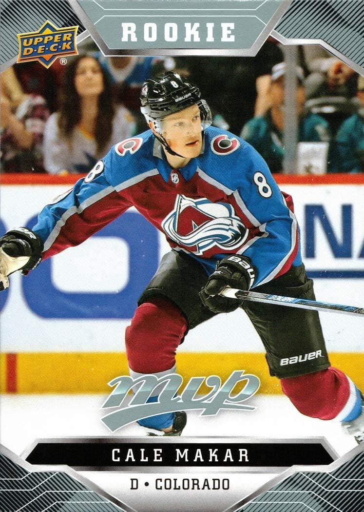 201920 Upper Deck MVP Hockey 247 Cale Makar Rookie Card