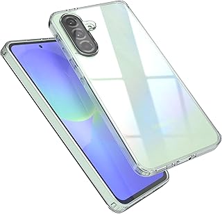 جراب حماية خلفي شفاف من السيليكون بتصميم رفيع جدا متوافق مع موبايل سامسونج جالاكسي A36 شبكة الجيل الخامس 5G من ايزي كيس