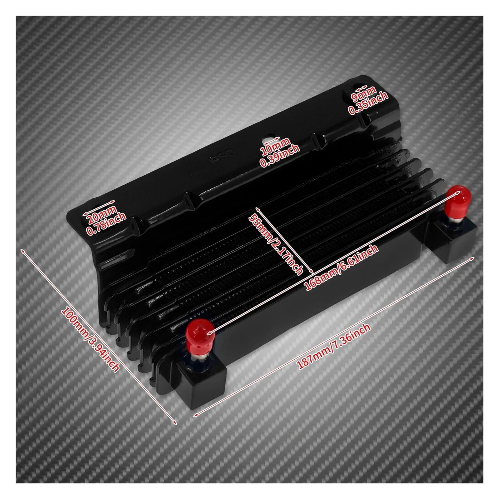Pasuje Do Harley Touring Przemieszczanie Się Po Ulicy Road Glide Motocyklowe Urządzenie Chłodzące Chłodnica Zbiornika Wody Adapter Chłodnicy Oleju Chłodnica silnika Chłodnicy oleju silnikowego