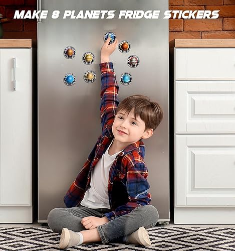 Miniatura 7 de Kit de excavación de piedras preciosas – Dig It Up 40 gemas reales y cristales con herramientas de kit de minería, sistema solar, juguetes de ocho