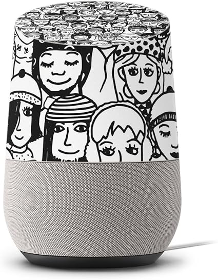 Amazon Google Home 専用スキンシール グーグルホーム スマートスピーカー カバー ケース フィルム ステッカー アクセサリー 保護 人物 イラスト モノトーン スキンシール 通販 Amazon Google Home 専用スキンシール グーグルホーム スマートスピーカー カバー ケース フィルム ステッカー アクセサリー 保護 人物 イラスト モノトーン スキンシール 通販