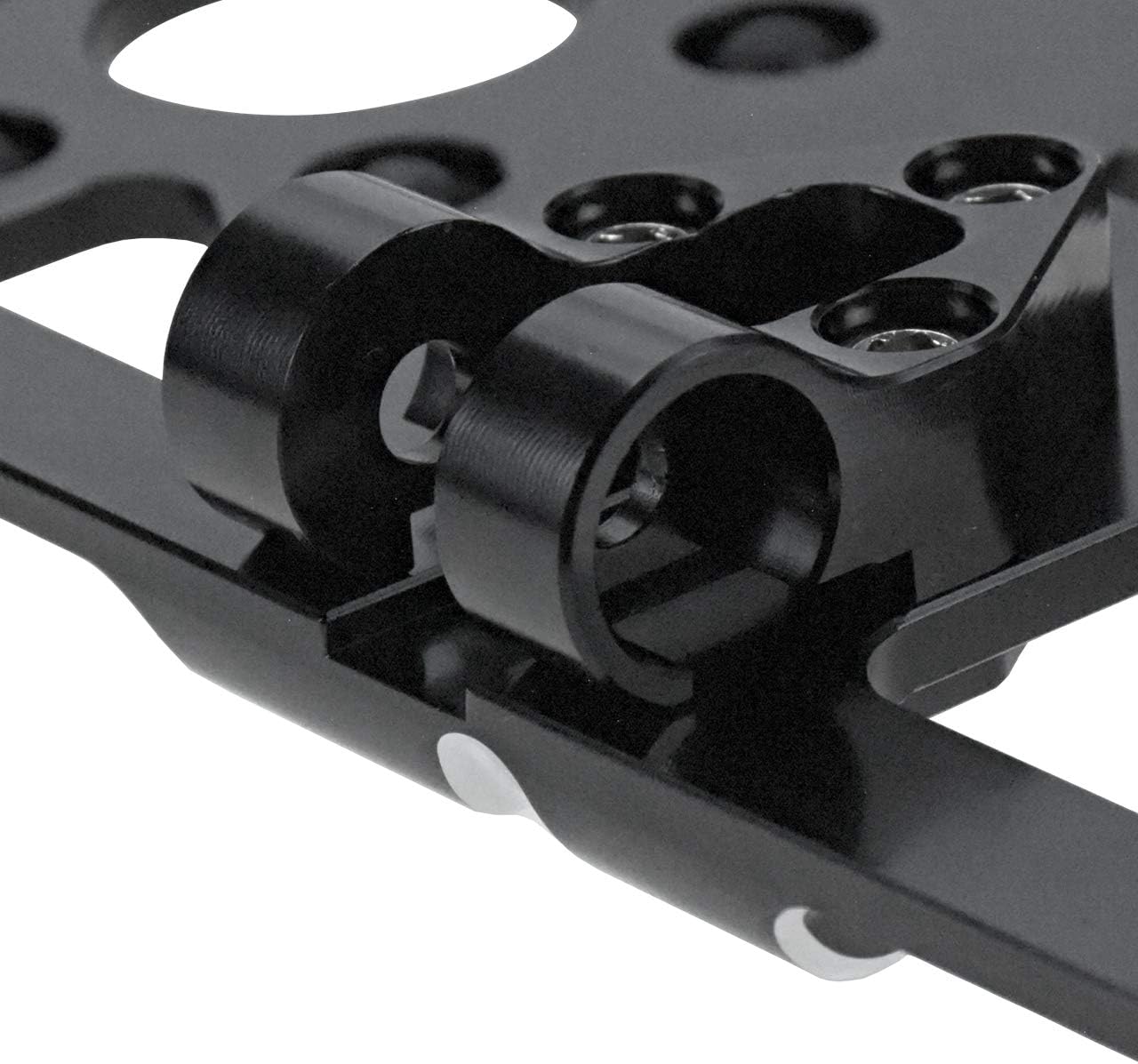 Motorcycle Rider Driver Floorboards Passenger Footboards Kit Fit For Harley Touring Road Glide Street Glide Electra Glide Softail Dyna Trike, Front Rear Foot Pegs Fit For Harley Touring Models Black