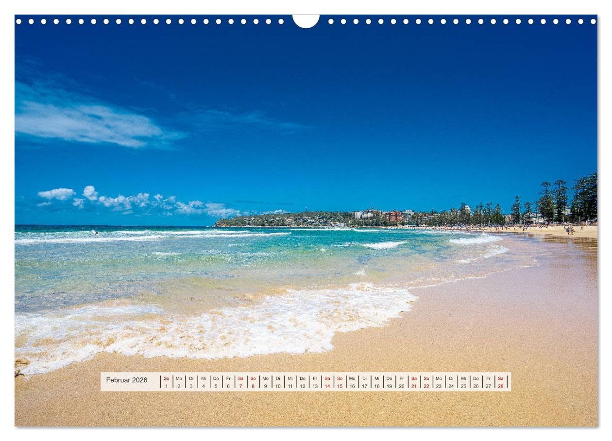 Sydney - Australien (Wandkalender 2026 DIN A3 quer), CALVENDO Monatskalender: Australiens Metropole am Südpazifik (CALVENDO Orte)