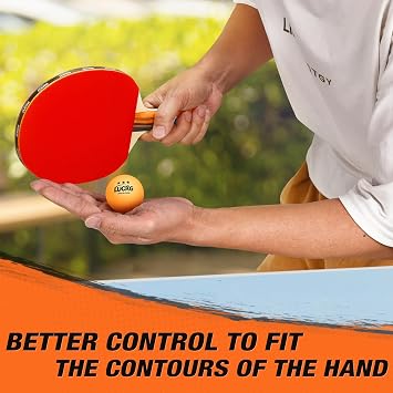 4Player Ping Pong Paddles Set with Retractable Net and 12 Balls