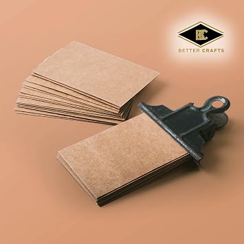 Chipboard Cardboard Sheets - Medium Weight - 25 Per Pack. (8.5 x 11)