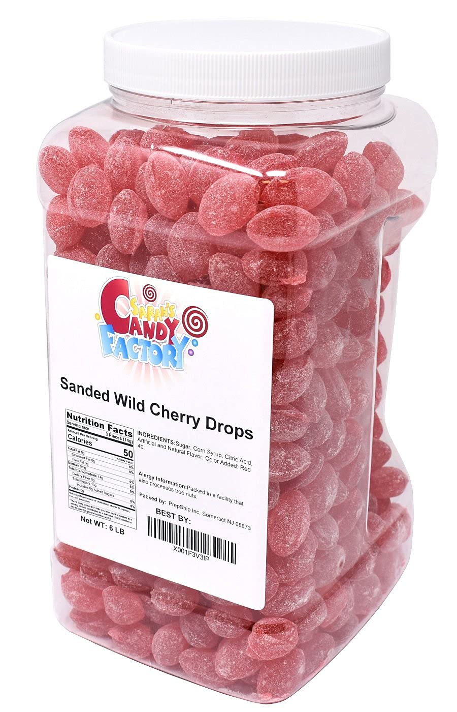 Claey's Sanded Drops (Wild Cherry Drops, 6 Lb)