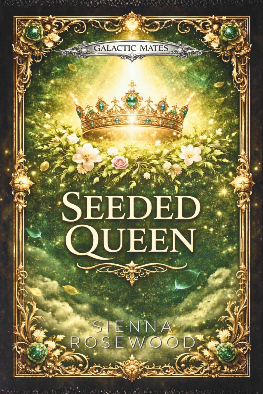 Seeded Queen: A Friends to Lovers Romantasy Novel (Galactic Mates Series)