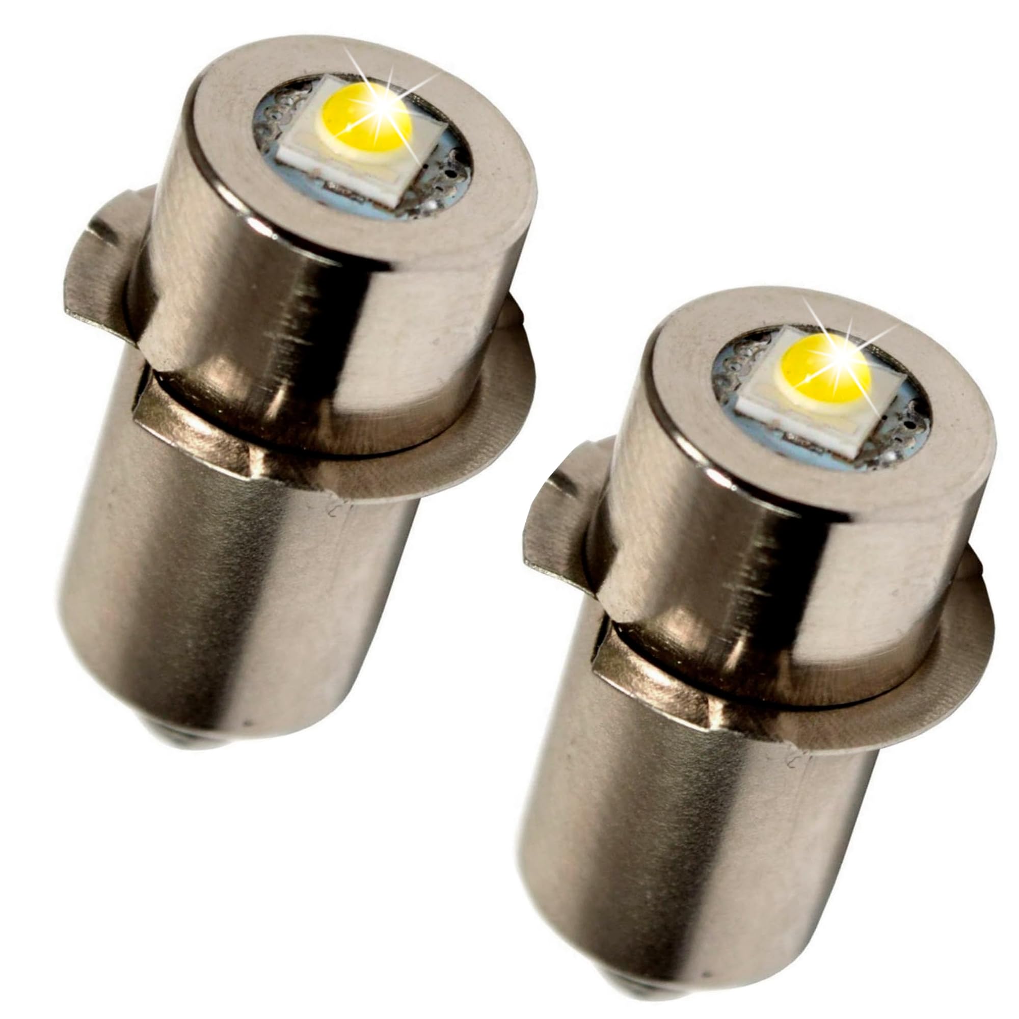 HQRP 2-Pack LED Upgrade Bulb compatible with Porter Cable 90534275