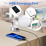 SUPAREE Lampe 12V LED Caravane 12V Éclairage LED USB Lampe de Lecture Camping Car 3200K Dimmable avec Prise USB Interrupteur Tactile pour RV Camion Bateau Van Fourgon 2Pcs - 2