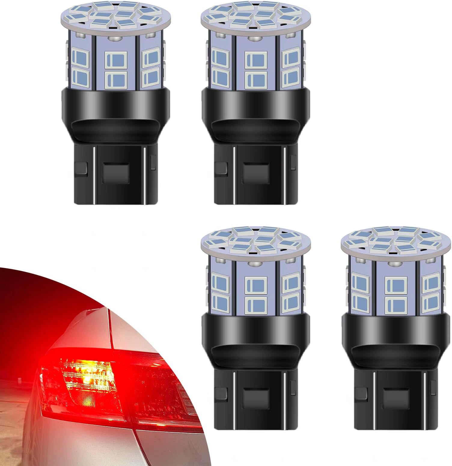 AUXITO 7440 7443 LED Bulb For Reverse Lights, 7441 7444 992 W21W LED Bulbs For Backup Reverse Lights Tail Brake Signal Lights 6000k Xenon White 78da6973 Fd47 4bfc 9a98 8dd84e18553b.39042f7d47b6774adb513f60f51f2b35