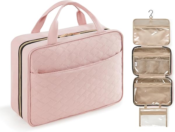 Lifewit Travel Toiletry Bag with Hanging Hook