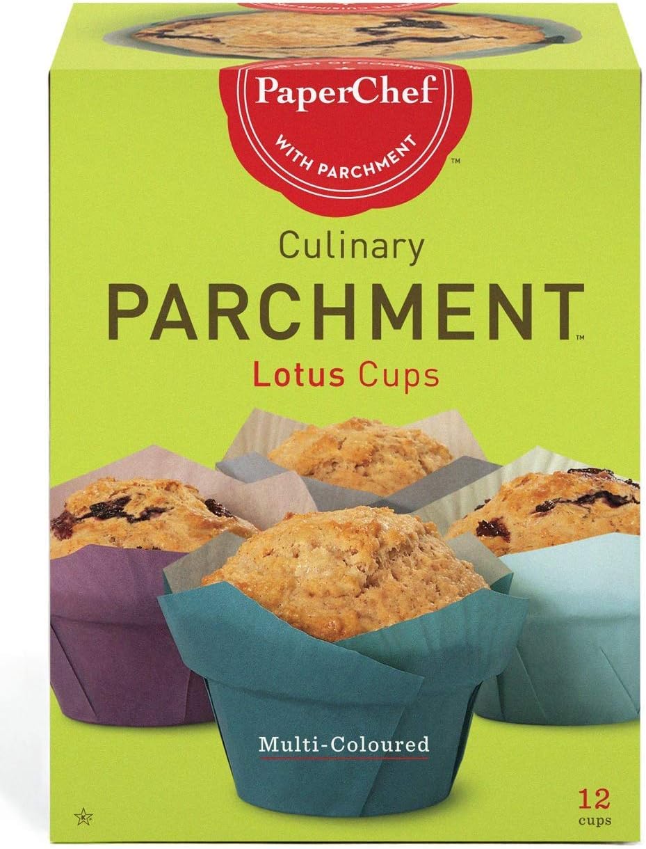 PaperChef Baking Cup LotusShaped Cupcake and Muffin