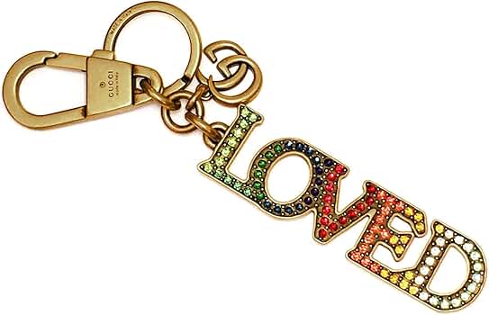 Amazon.co.jp: [グッチ] キーホルダー アウトレット LOVED
