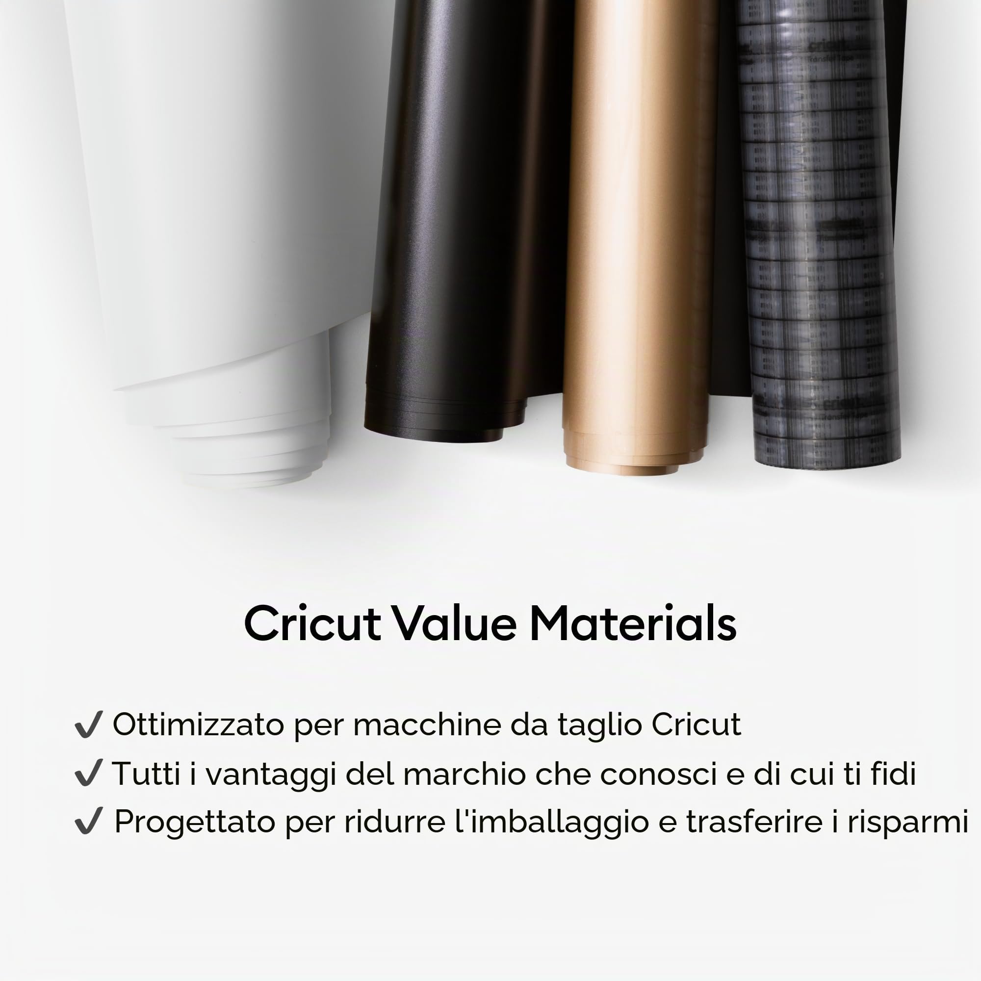 Vinyle économique Cricut™, collection Rainbow (100 unités)