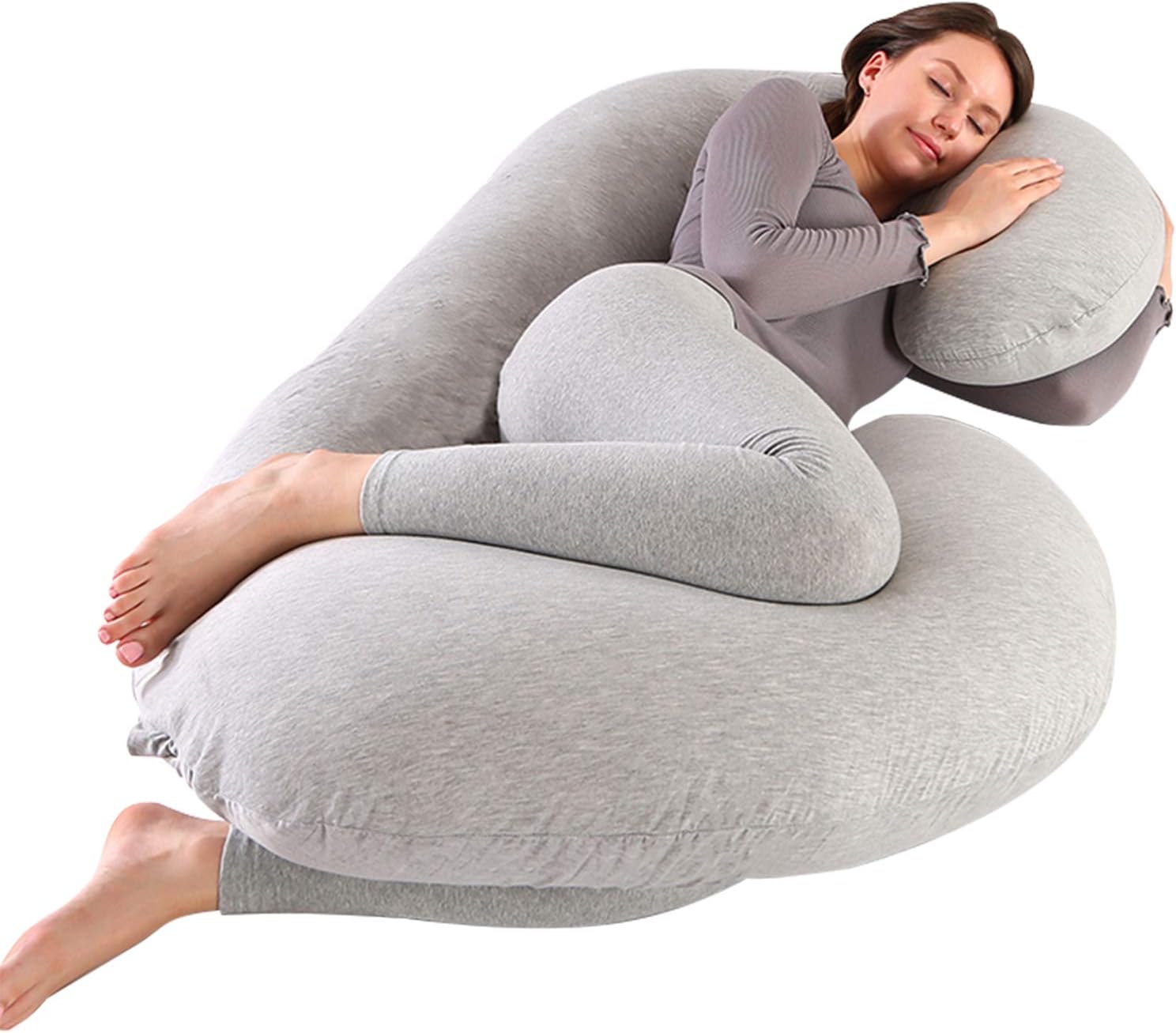 c shaped maternity pillow