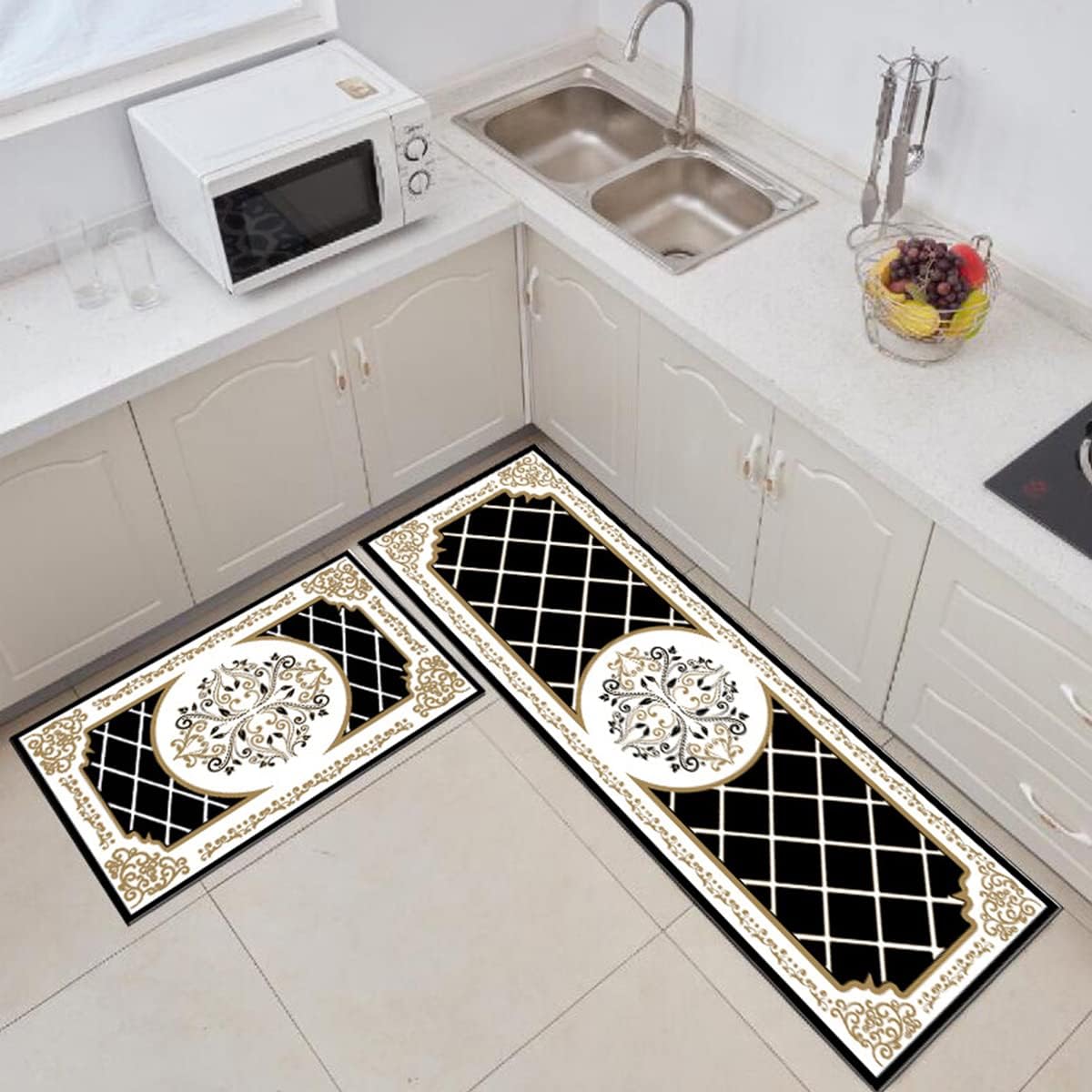 Colorful Kitchen Rugs Kitchen Mats for Floor Non Slip Kitchen Rugs and Mats Kitchen Mat Set Farmhouse Kitchen Rugs and Mats Kitchen 16x24inch