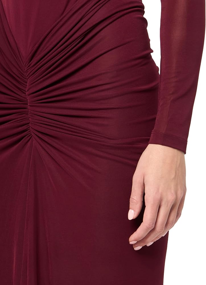 Ronny Kobo Women's Scorpio Longsleeve Jersey, Maxi Dress, Oxblood, Large at Amazon Women's Clothing store Ronny Kobo Women's Scorpio Longsleeve Jersey, Maxi Dress, Oxblood, Large at Amazon Women's Clothing store