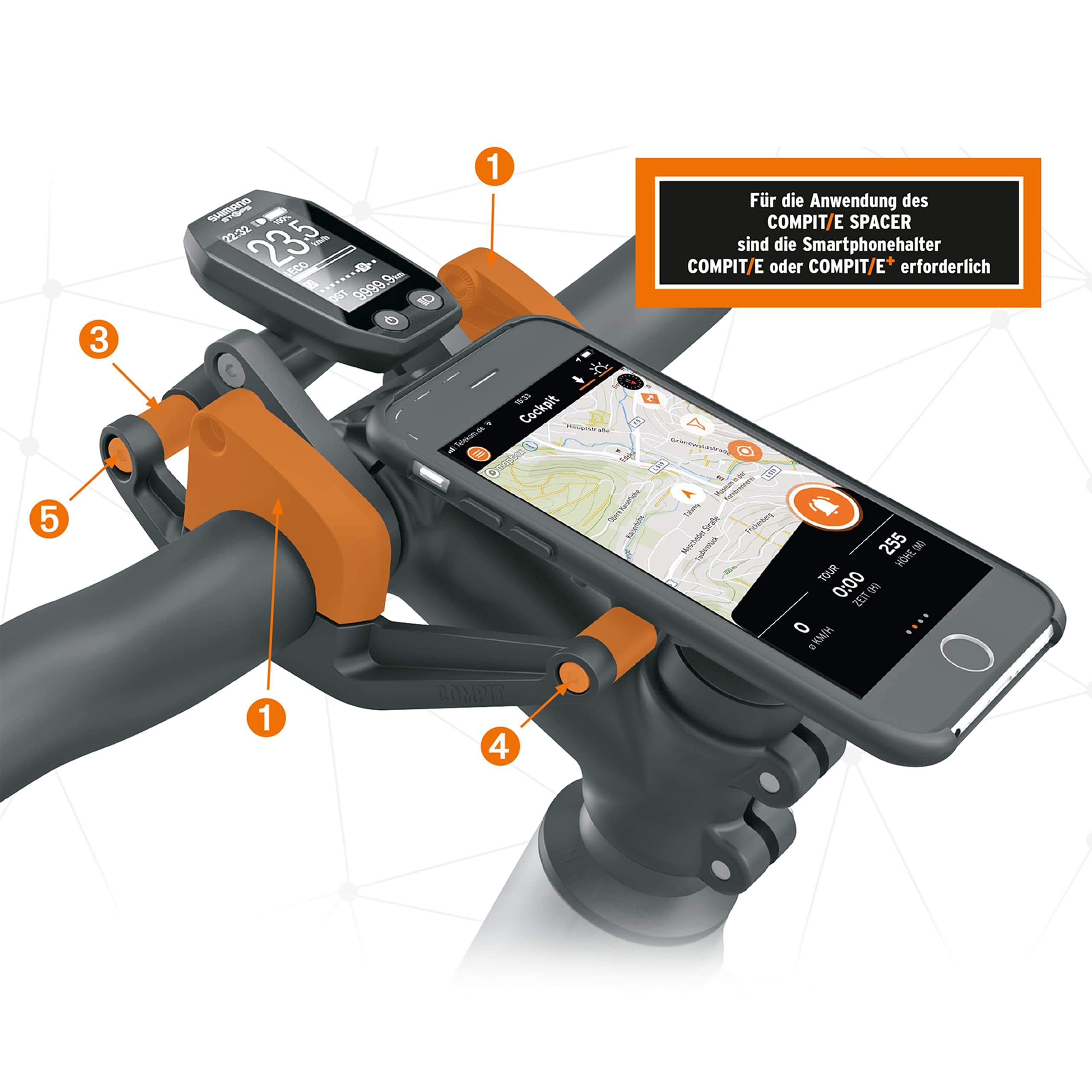 Amazon.com: SKS GERMANY COMPIT/E Spacer Expanding Set for Mobile