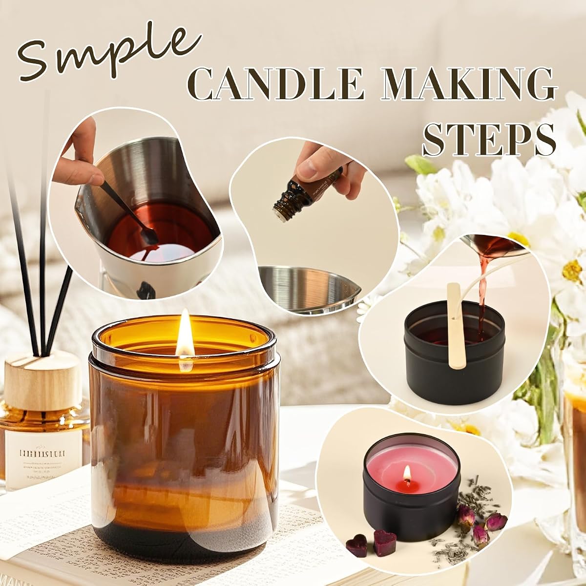 DIY Soy Candle Making Kit view 4