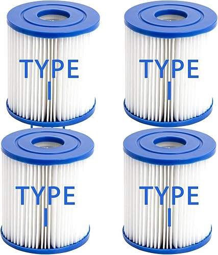 Miniatura 4 de Cartuchos de filtro de piscina, cartuchos para filtro de piscina sobre el suelo, accesorio de cartucho para uso en bomba de filtro de piscina fácil