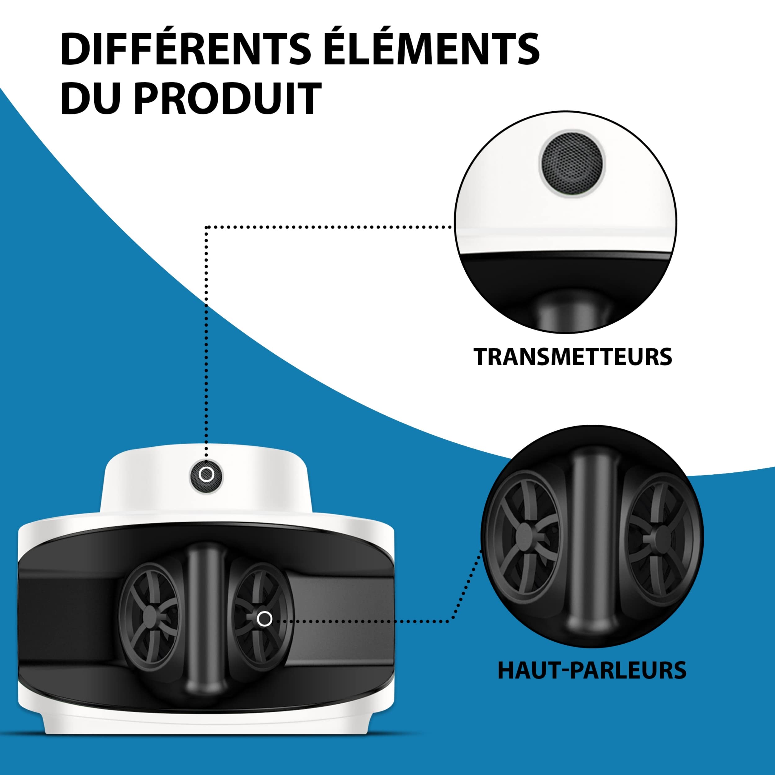 Anti Nuisibles À Ultrasons - Contre Souris, Rat, Loirs, Fouine Et Autres Rongeurs - Répulsif Électronique Professionnel pour L'intérieur - Appareil Efficace sans Piège Ni Produits Chimiques