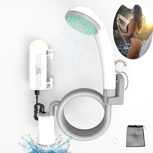 Product image for Portable Outdoor Shower Pump - 1