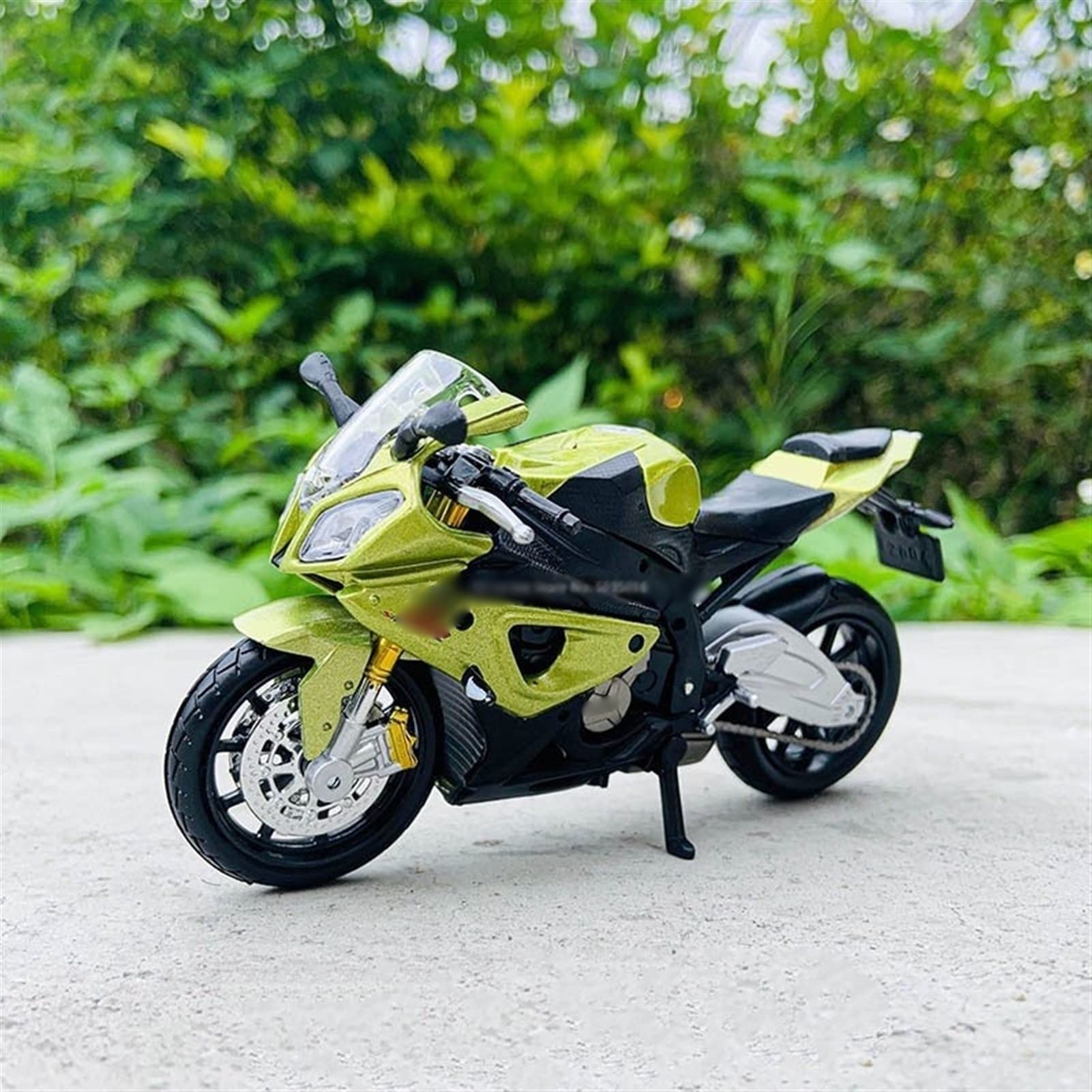 Cadeau moto S-1000RR 1/18 miniature en alliage moulé sous pression pour passionné